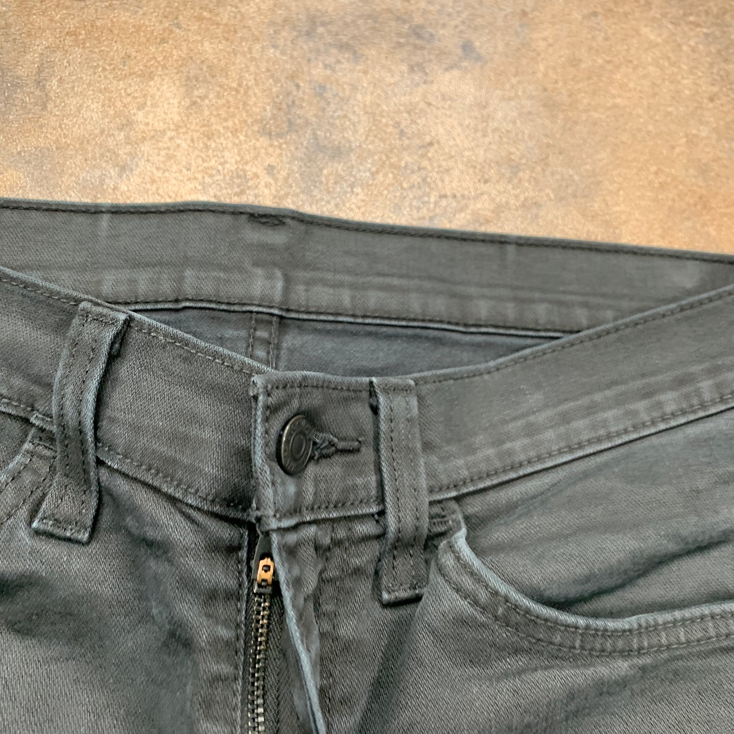 LEVI'S Jeans W34 L30 Mens Slim Fit Tapered Grey
