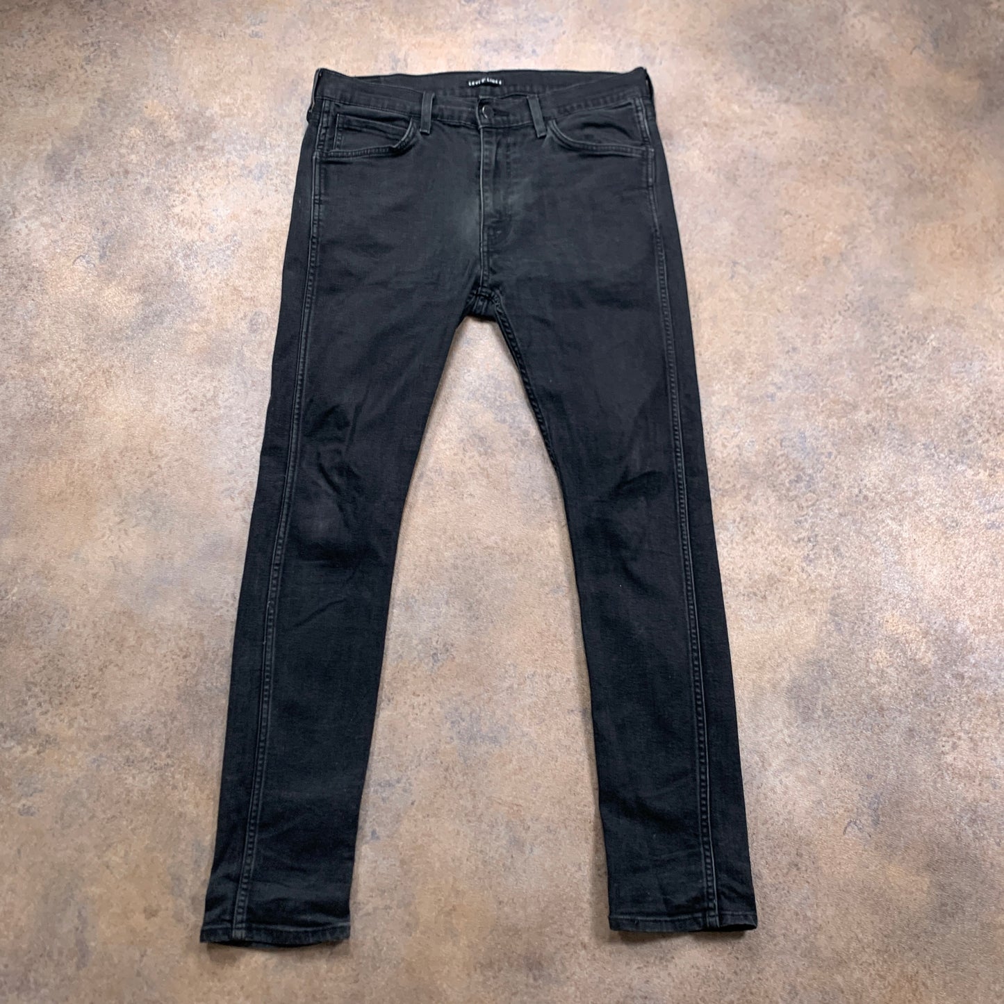 LEVI'S Line 8 Jeans W34 L30 Mens Skinny Fit Grey