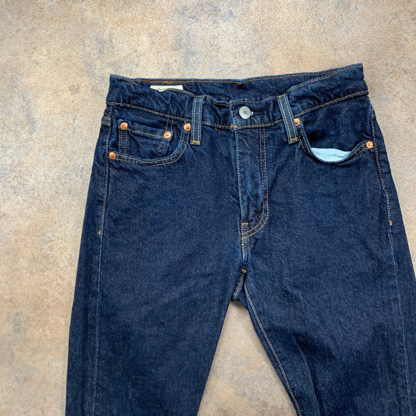 LEVI'S Skinny Tapered Jeans W28 L30 Mens Blue