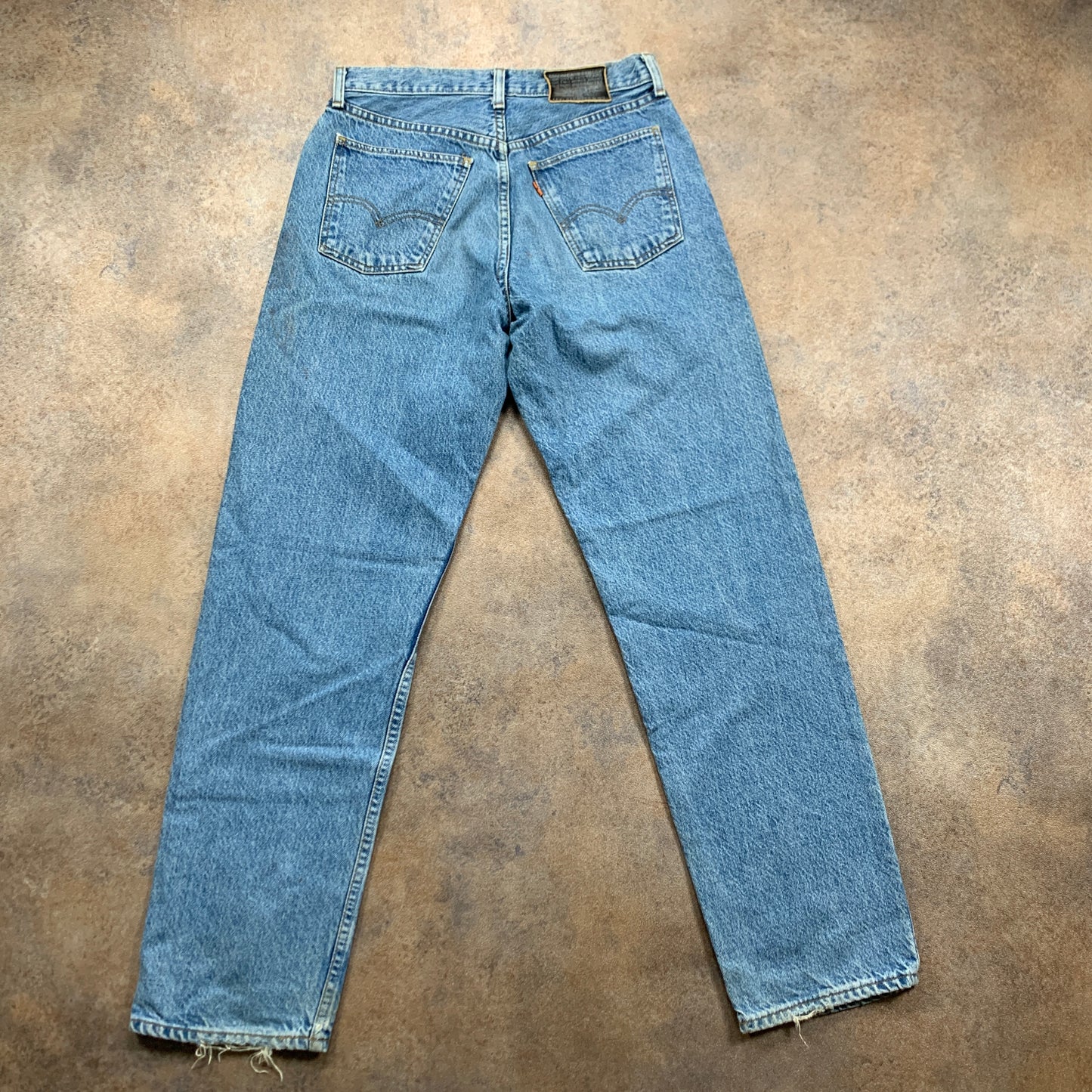 Vintage LEVI'S 618 Jeans W30 L32 Mens Regular Fit Tapered Blue 70s