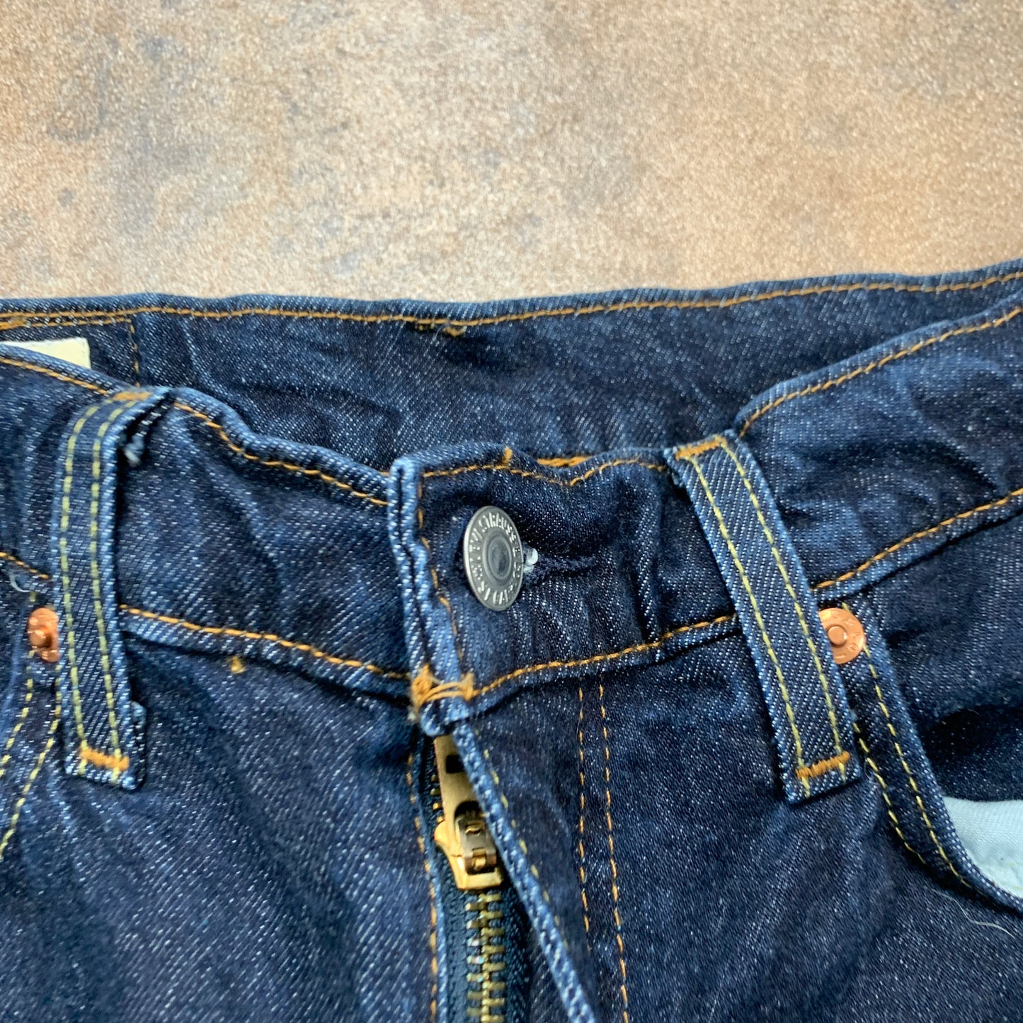 LEVI'S Skinny Tapered Jeans W28 L30 Mens Blue