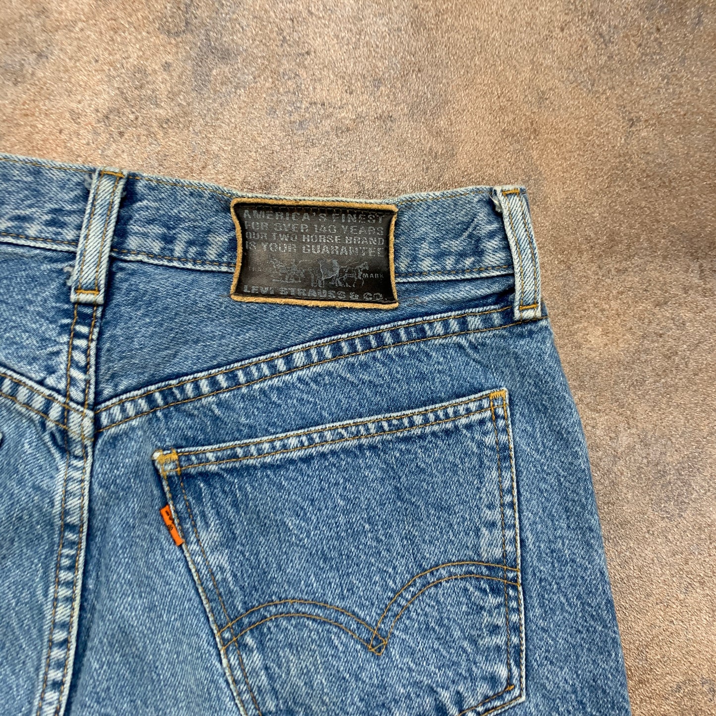Vintage LEVI'S 618 Jeans W30 L32 Mens Regular Fit Tapered Blue 70s