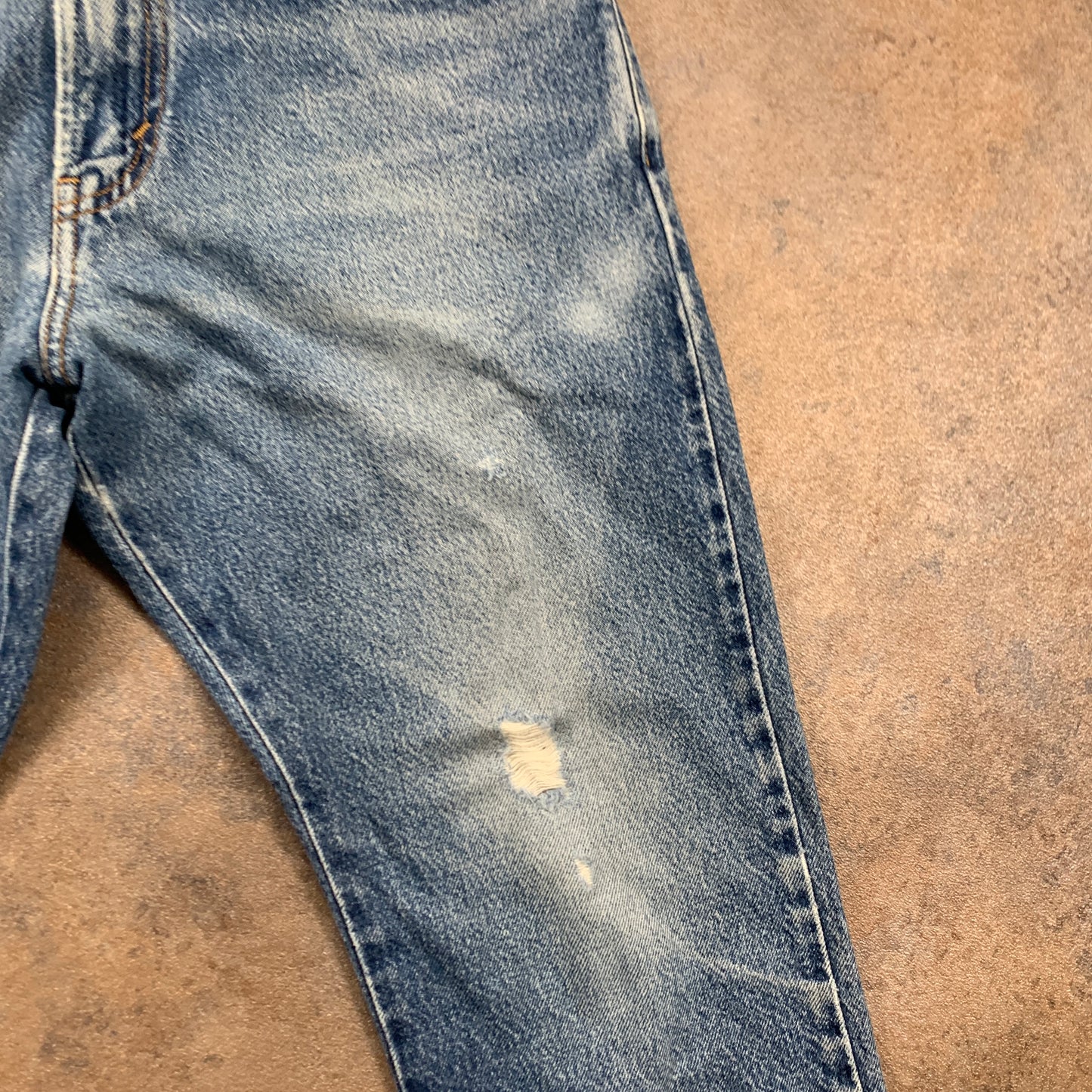 Vintage LEVI'S 517 Jeans W32 L26 Mens Bootcut Fit Blue