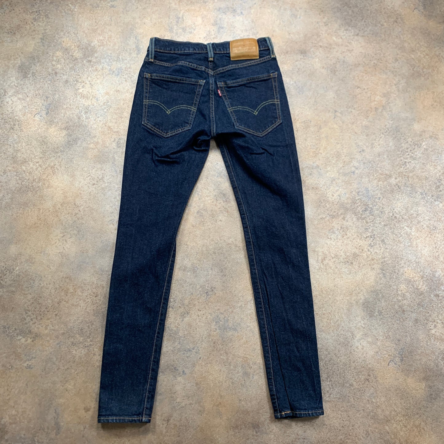 LEVI'S Skinny Tapered Jeans W28 L30 Mens Blue