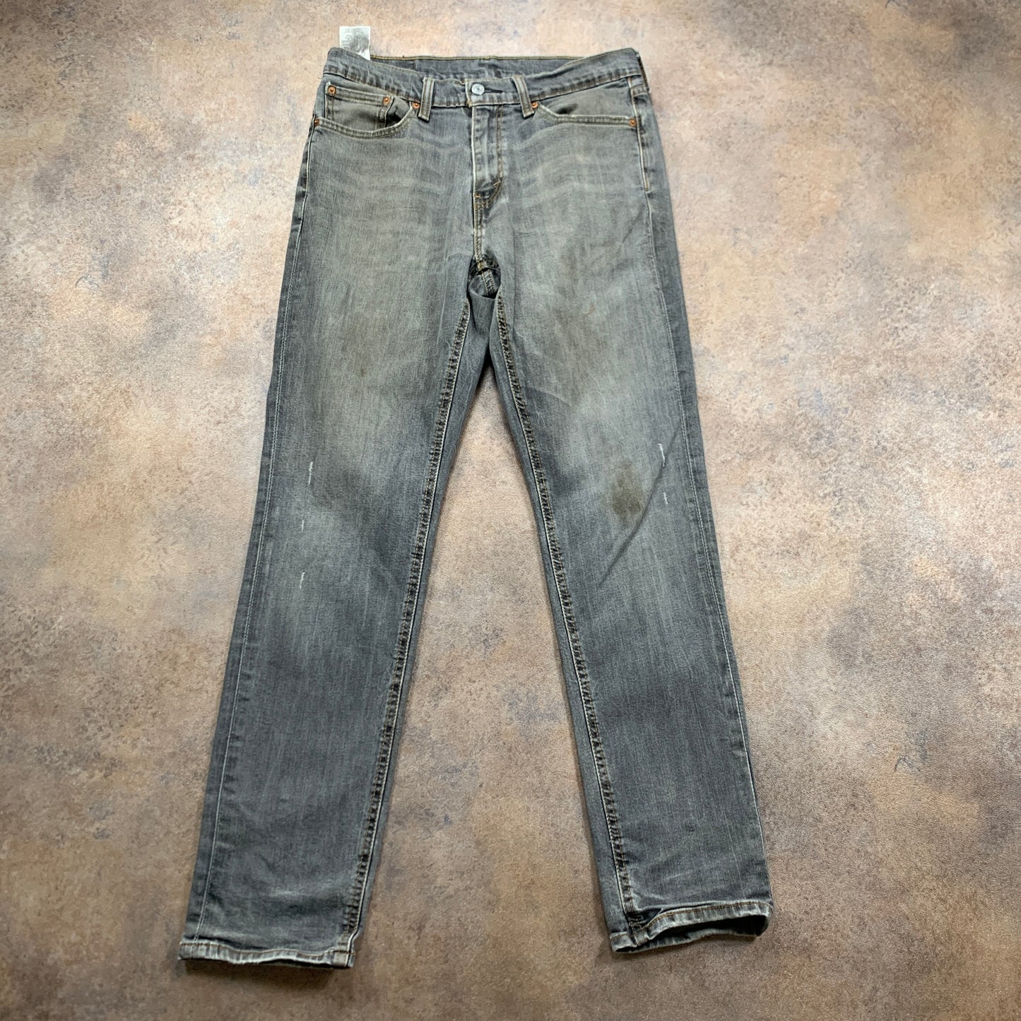 LEVI'S 541 Jeans W32 L32 Mens Slim Fit Tapered Grey