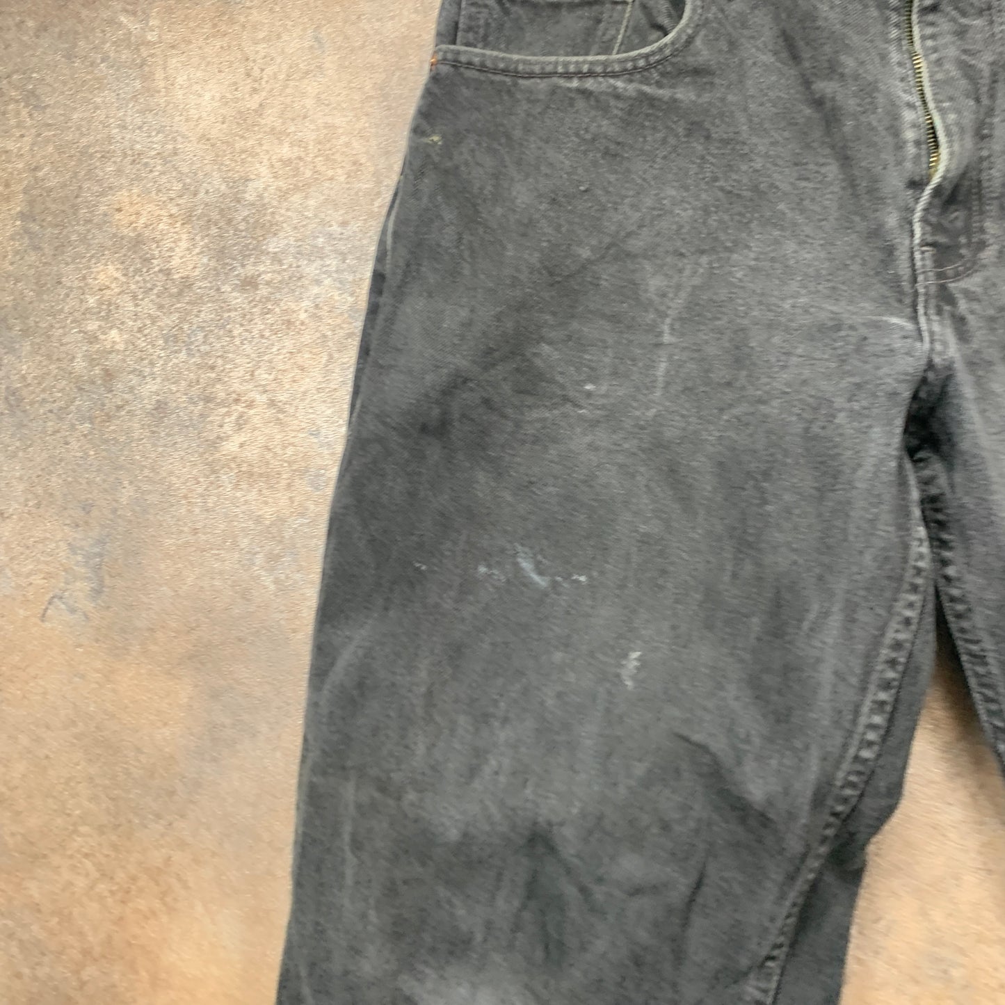 Vintage LEVI'S 560 Jeans W33 L30 Mens Relaxed Fit Tapered Grey 90s