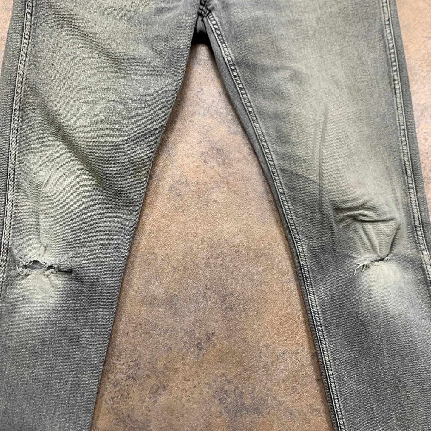 LEVI'S Line 8 Jeans W34 L33 Mens Skinny Fit Grey