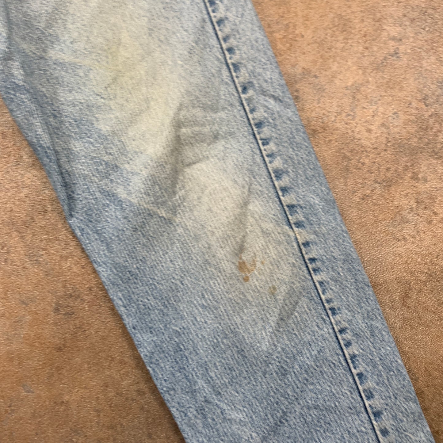 Vintage LEVI'S 550 Jeans W34 L36 Mens Relaxed Fit Straight Blue
