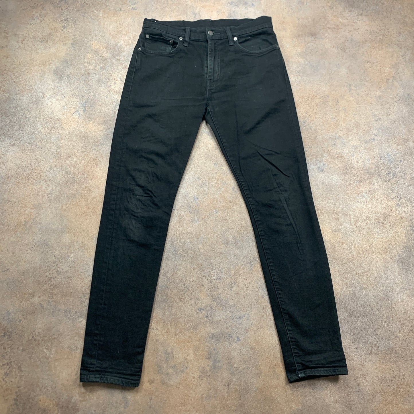 LEVI'S 512 Jeans W32 L32 Mens Slim Fit Tapered Dark Green