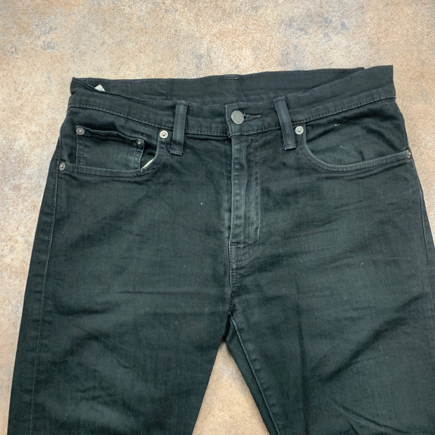 LEVI'S 512 Jeans W32 L32 Mens Slim Fit Tapered Dark Green