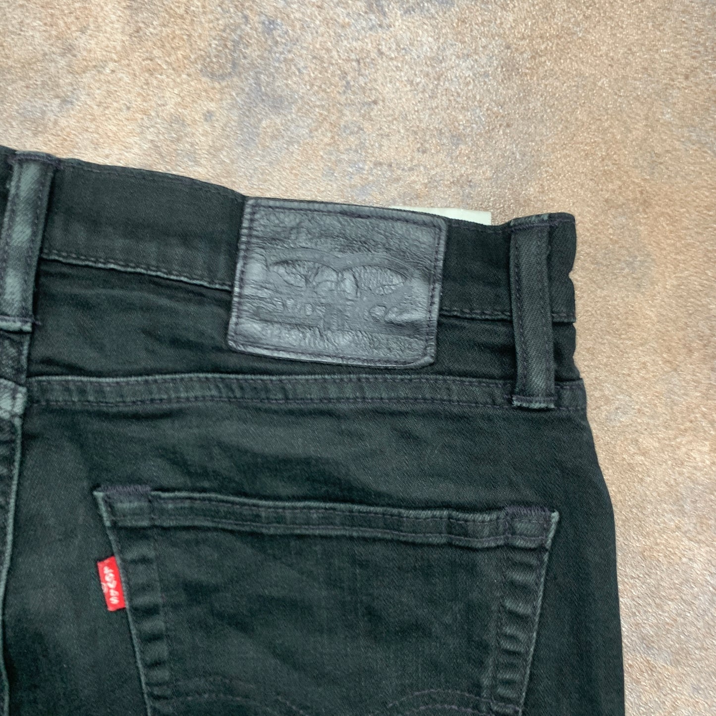 LEVI'S 512 Jeans W32 L32 Mens Slim Fit Tapered Dark Green