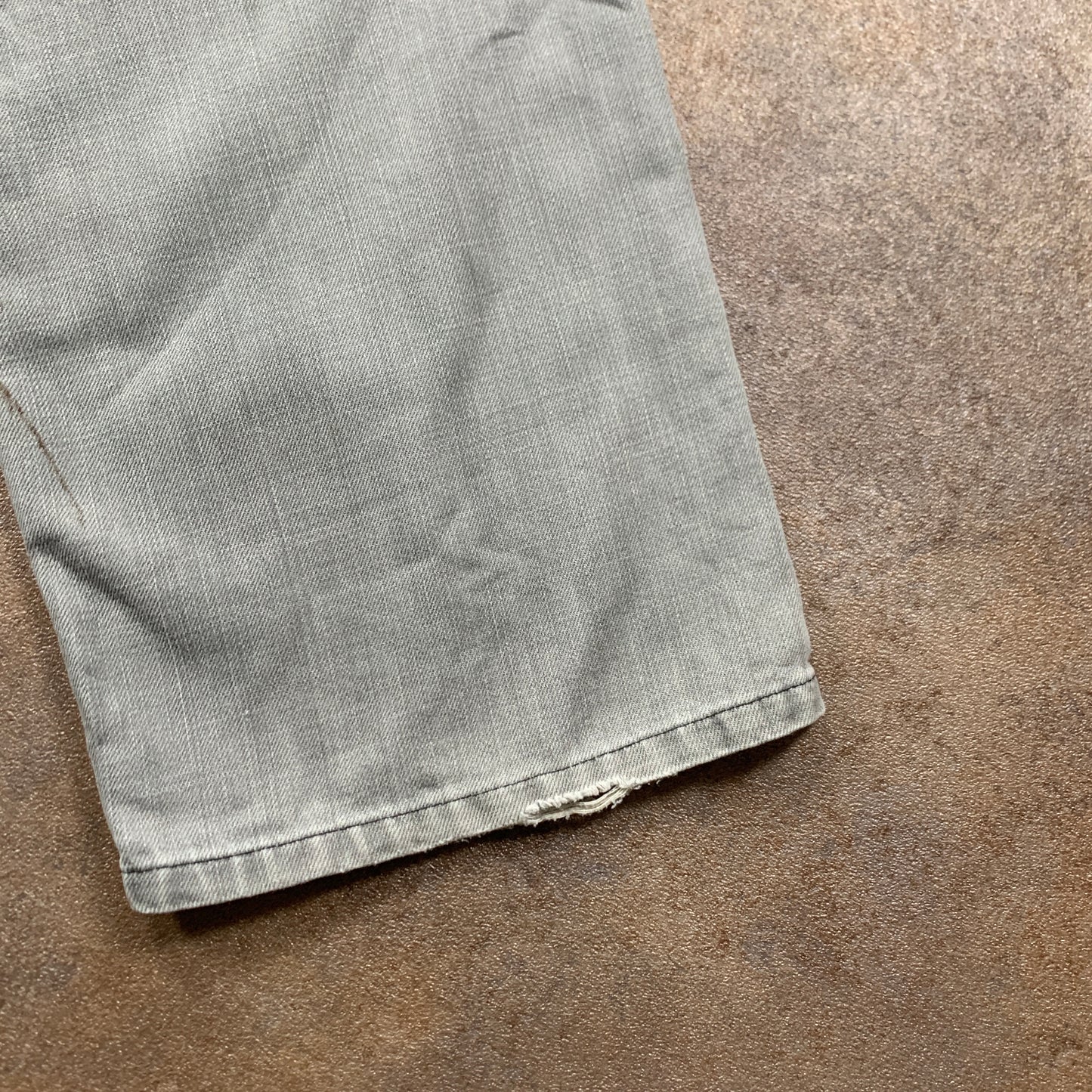 LEVI'S 505 Jeans W38 L27 Mens Regular Fit Straight Grey