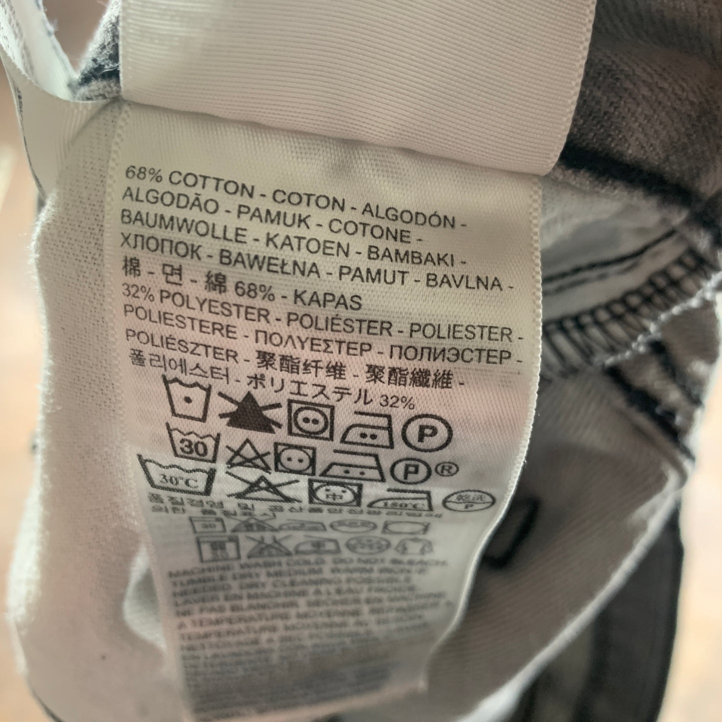 LEVI'S 505 Jeans W38 L27 Mens Regular Fit Straight Grey