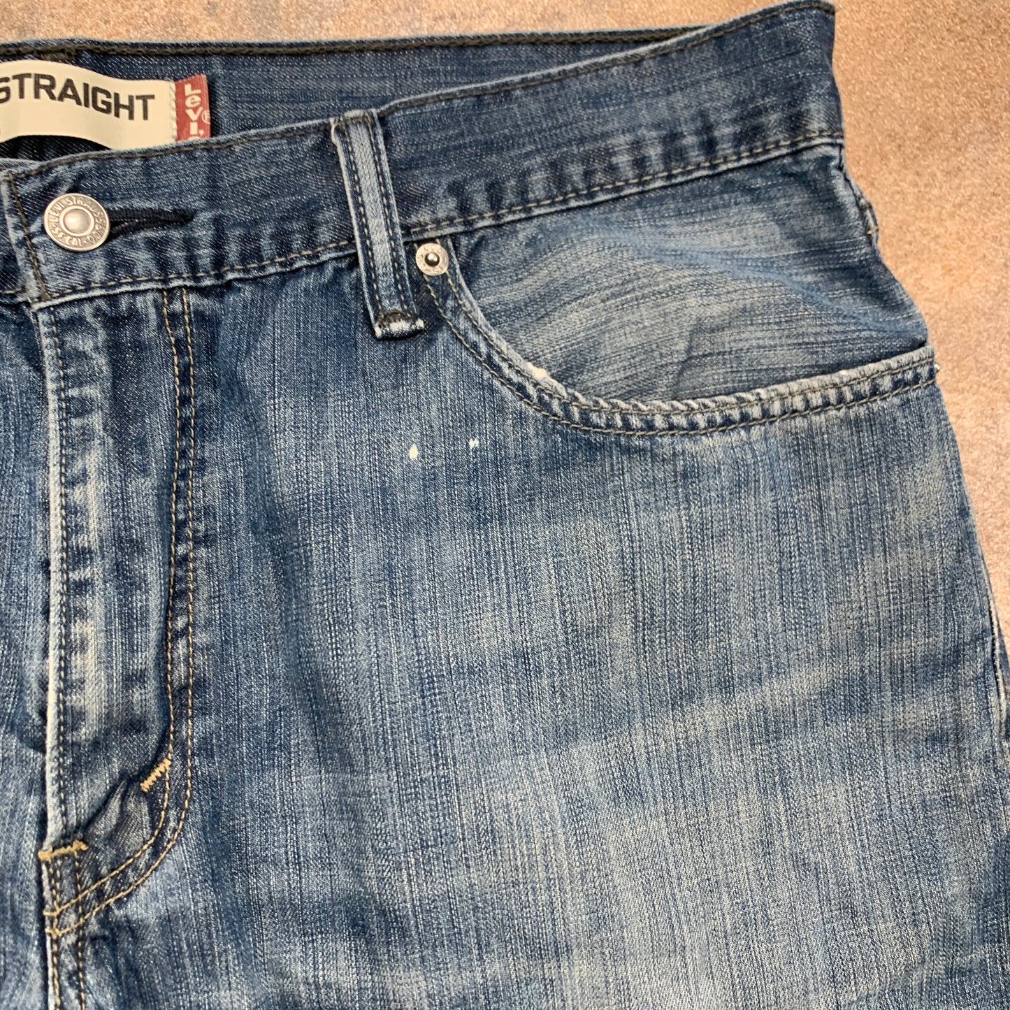 Vintage LEVI'S 514 Jeans W36 L34 Mens Regular Fit Straight Blue