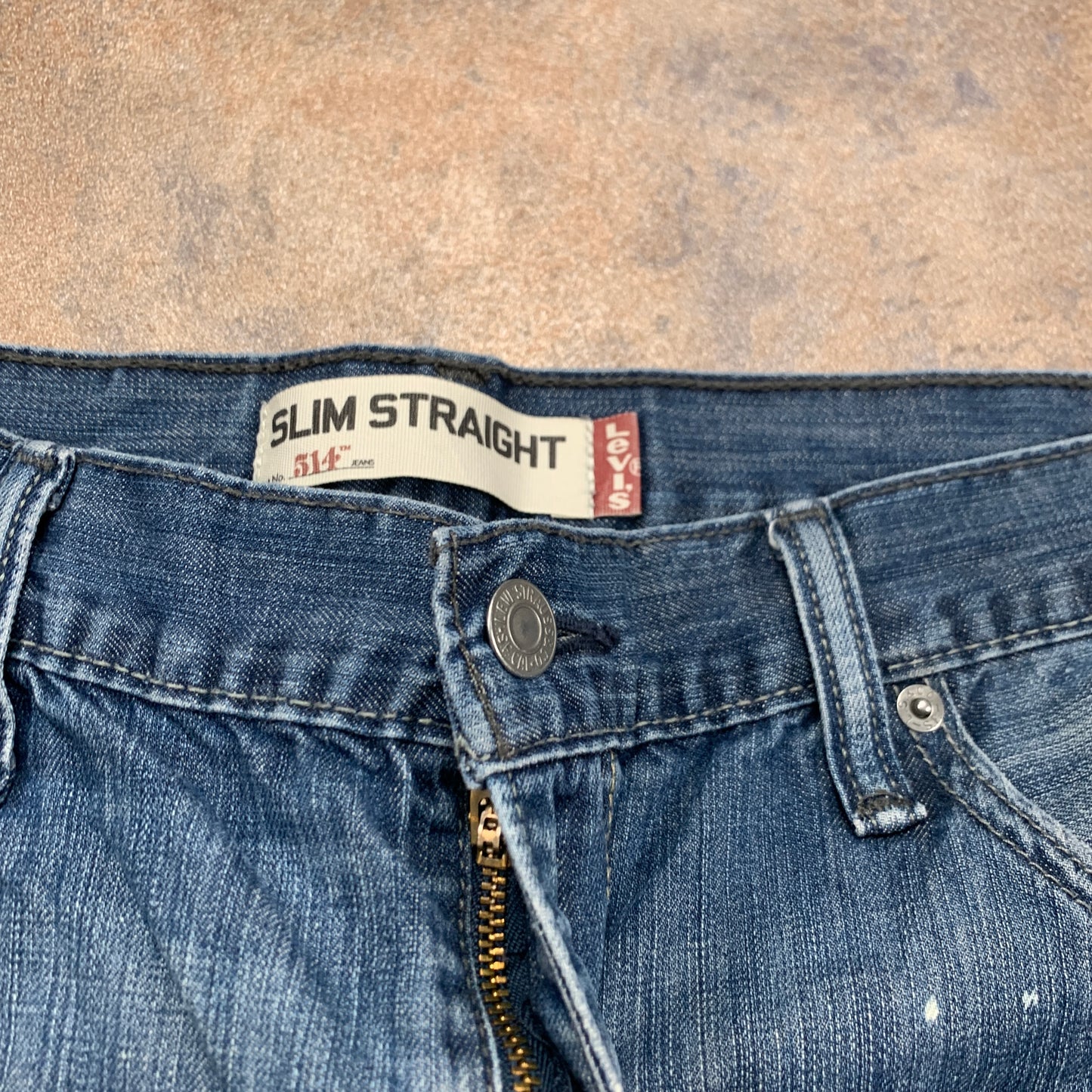 Vintage LEVI'S 514 Jeans W36 L34 Mens Regular Fit Straight Blue