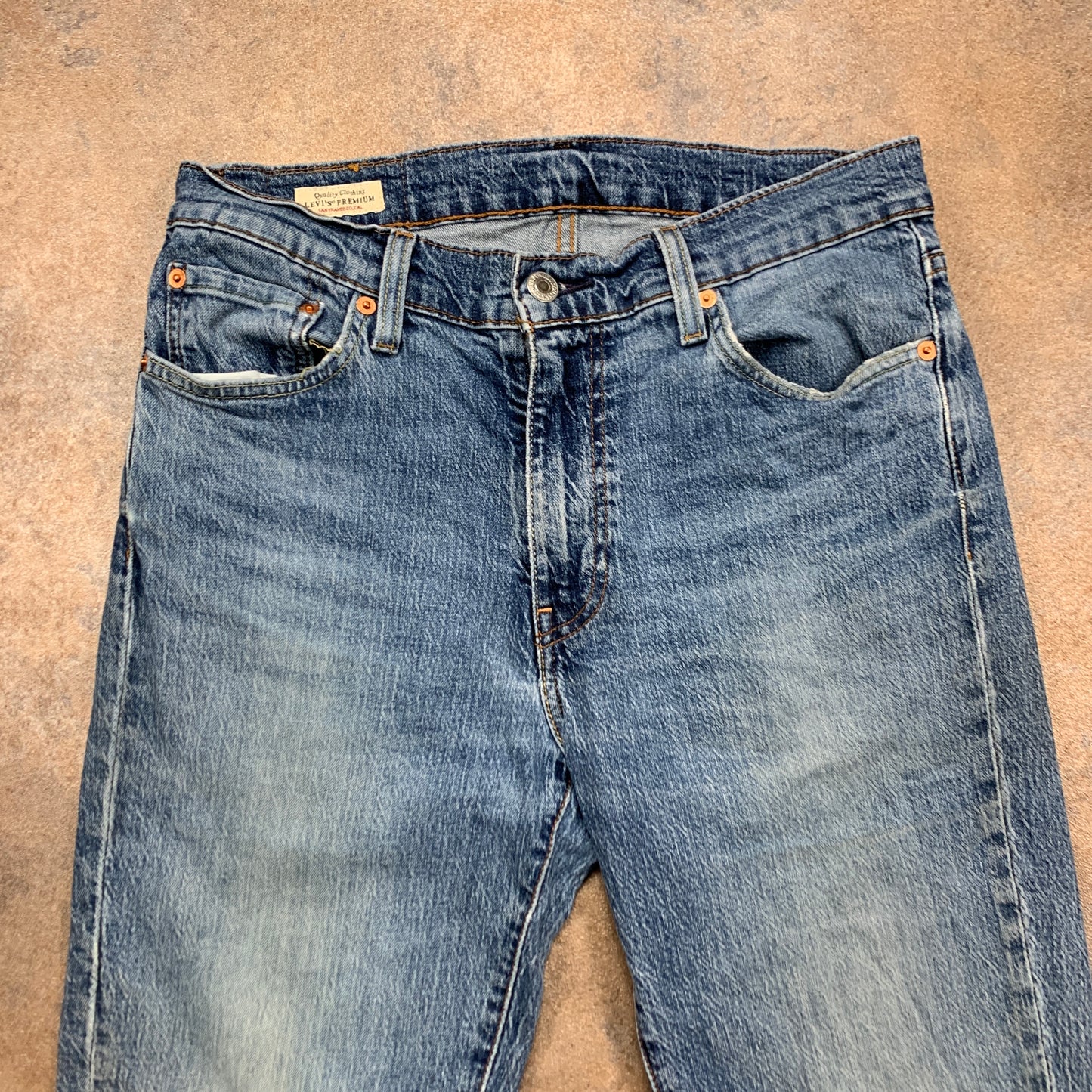 LEVI'S 511 Jeans W32 L33 Mens Slim Fit Blue