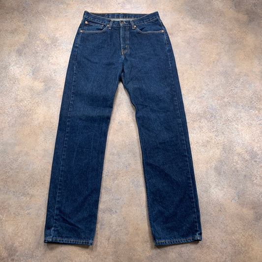 Vintage LEVI'S 751 Jeans W32 L34 Mens Regular Fit Straight Blue
