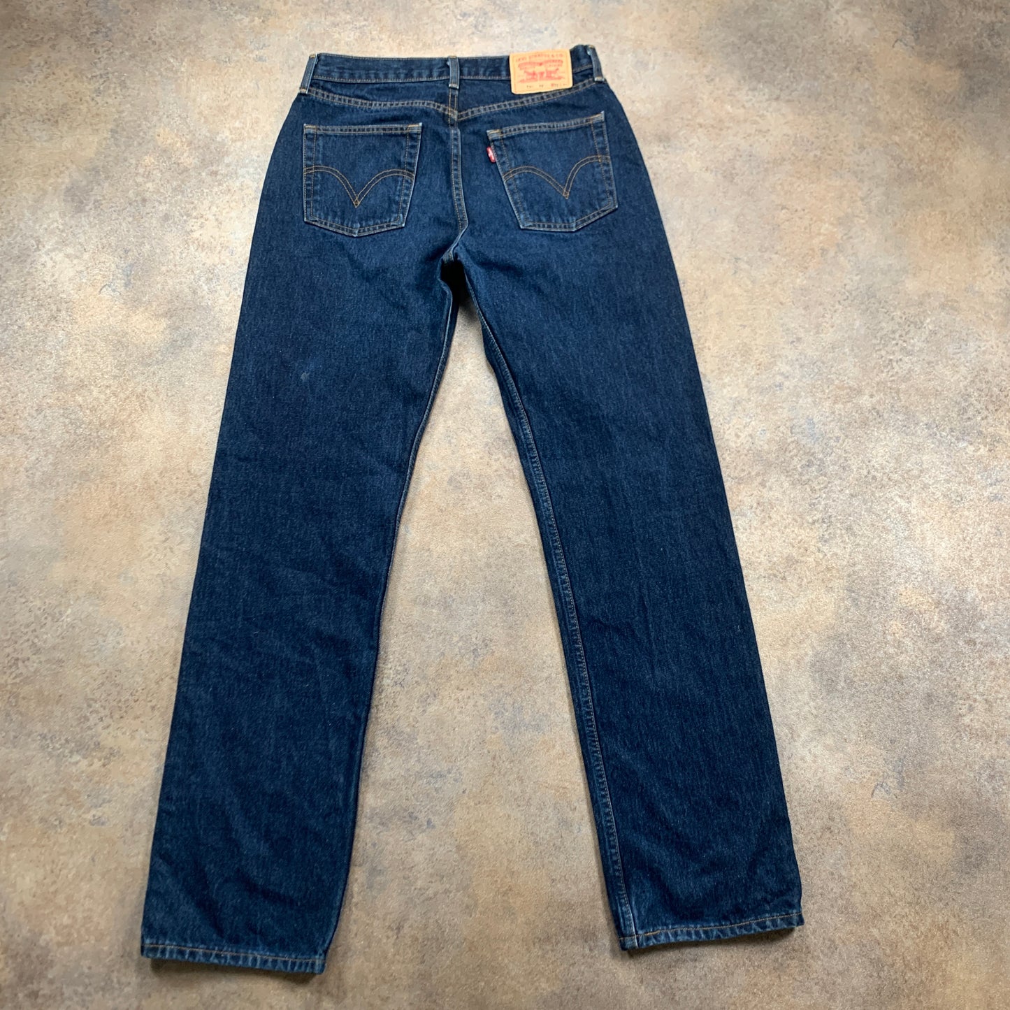 Vintage LEVI'S 751 Jeans W32 L34 Mens Regular Fit Straight Blue