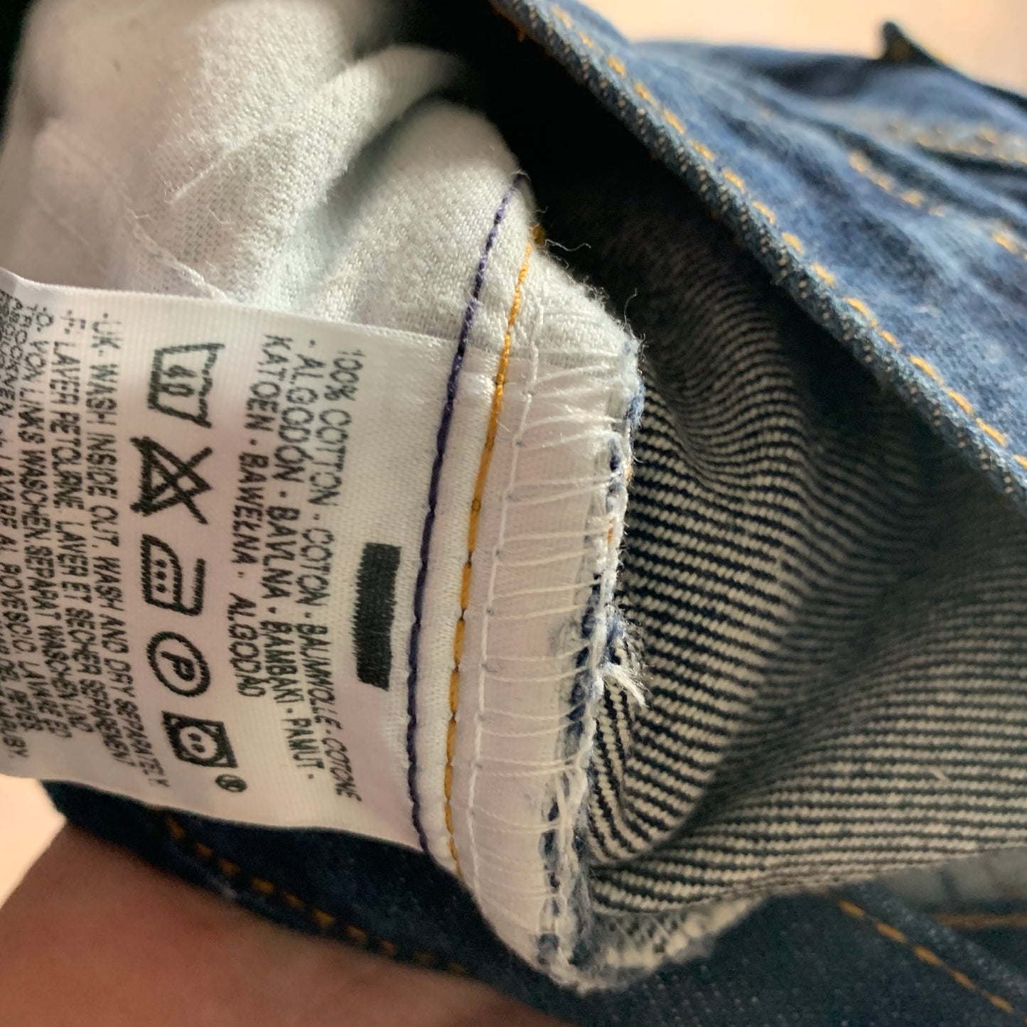 Vintage LEVI'S 751 Jeans W32 L34 Mens Regular Fit Straight Blue