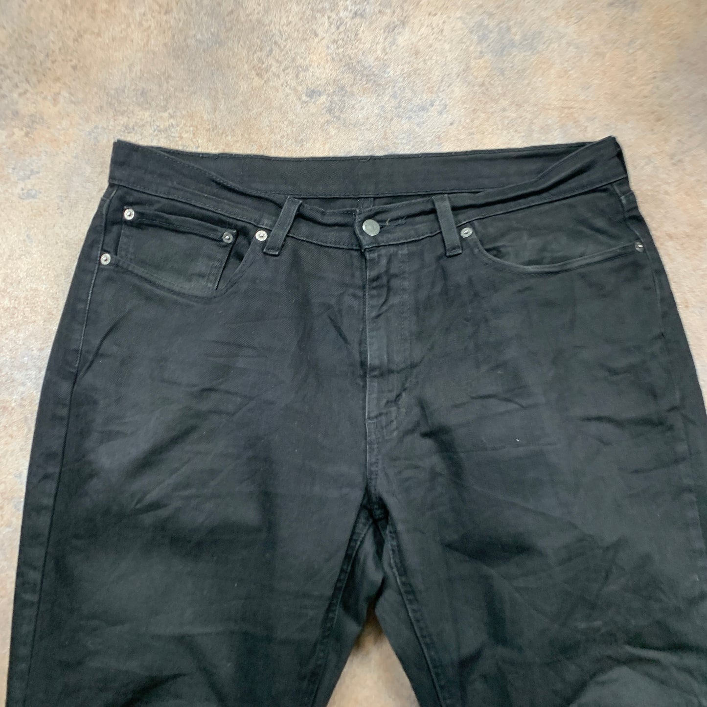 LEVI'S 531 Jeans W36 L30 Mens Slim Fit Black