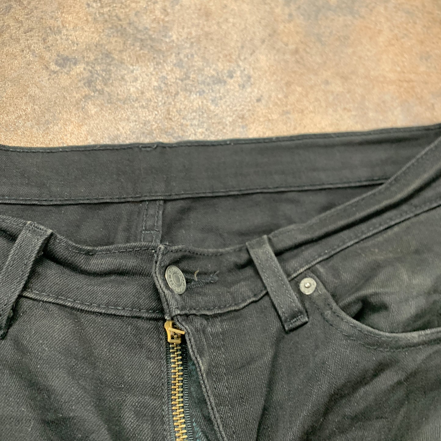 LEVI'S 531 Jeans W36 L30 Mens Slim Fit Black