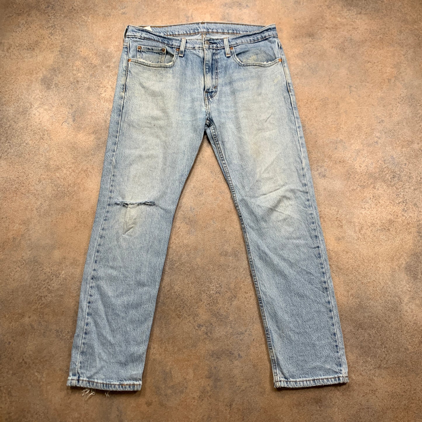 LEVI'S 512 Jeans W33 L29 Mens Slim Fit Tapered Blue