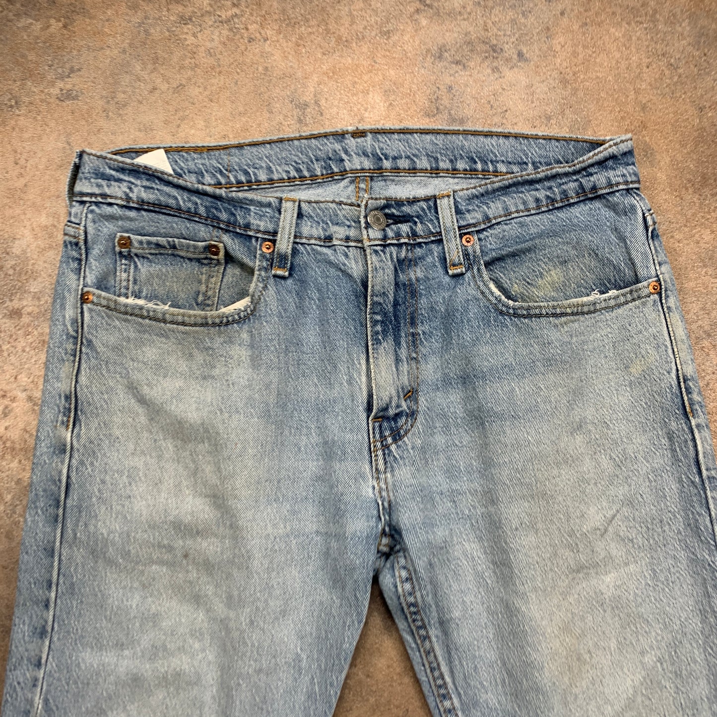 LEVI'S 512 Jeans W33 L29 Mens Slim Fit Tapered Blue