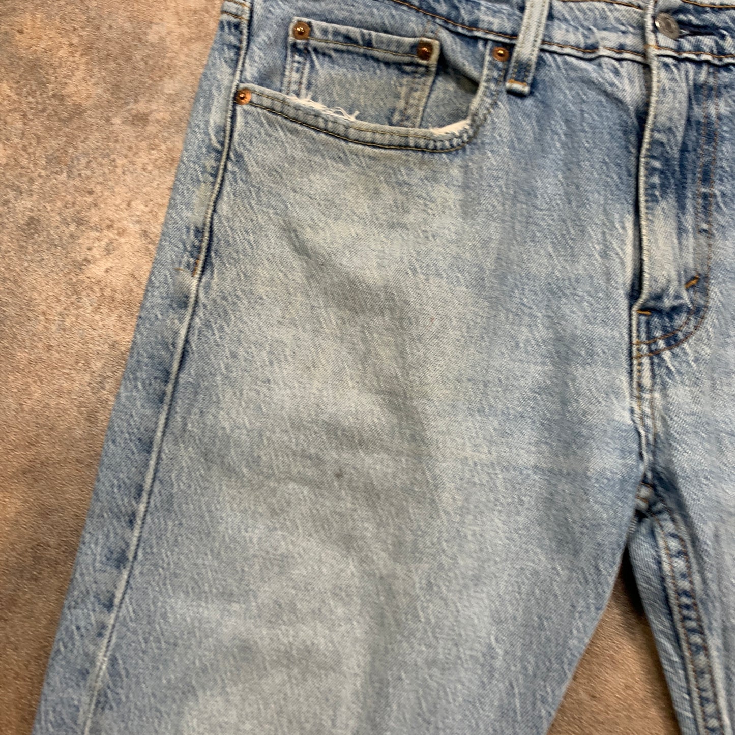 LEVI'S 512 Jeans W33 L29 Mens Slim Fit Tapered Blue