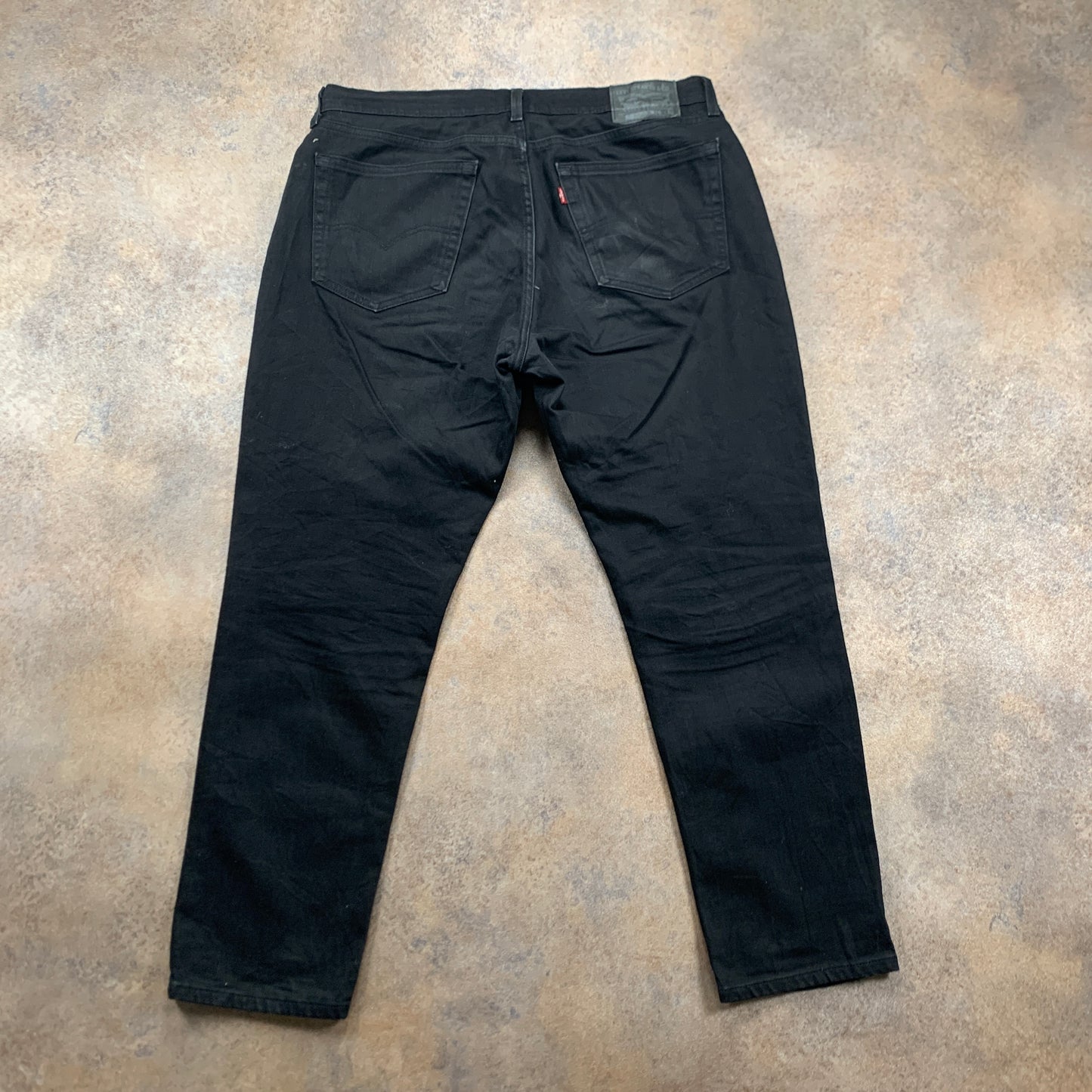 LEVI'S 531 Jeans W36 L30 Mens Slim Fit Black