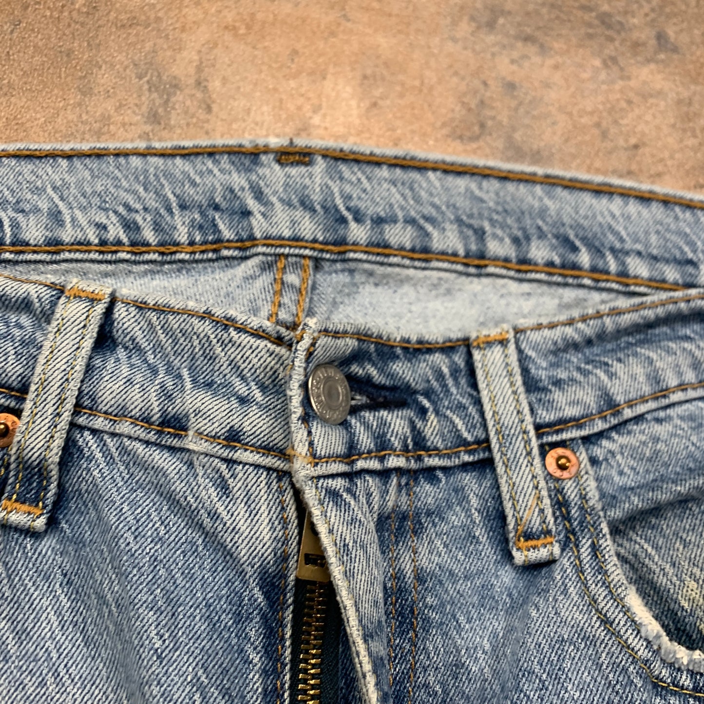 LEVI'S 512 Jeans W33 L29 Mens Slim Fit Tapered Blue