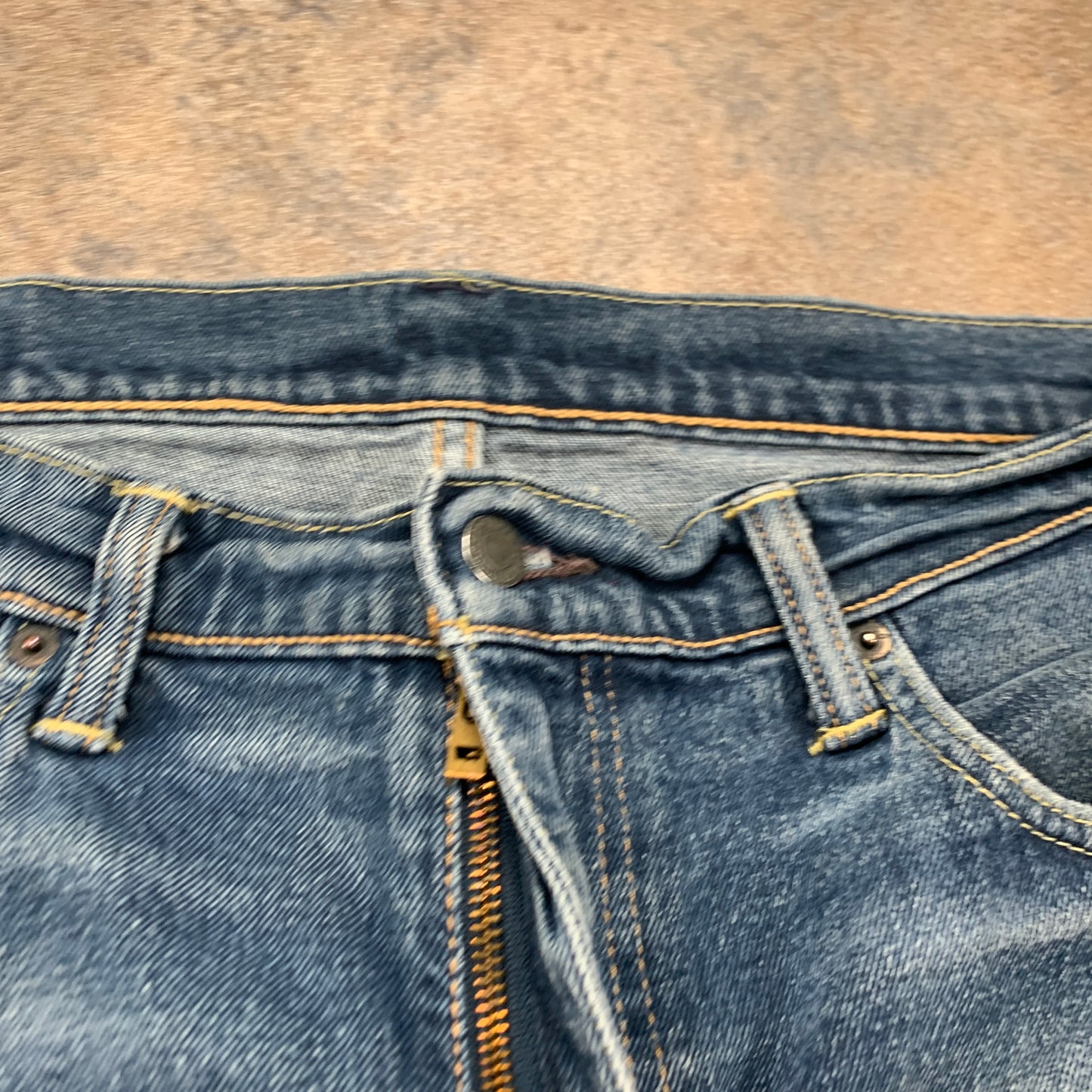 LEVI'S 522 Jeans W36 L30 Mens Slim Fit Tapered Blue