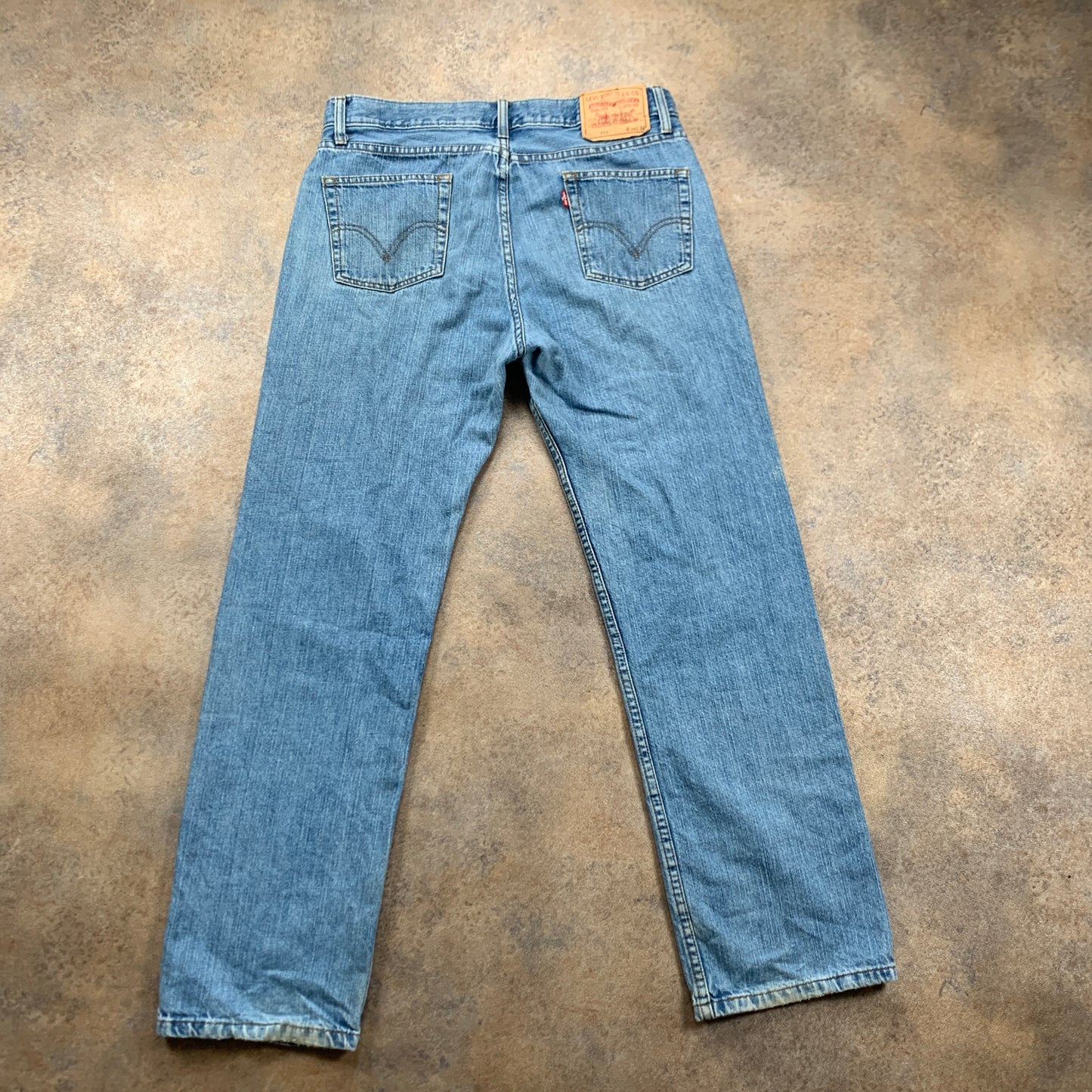 Vintage LEVI'S 751 Jeans W34 L30 Mens Regular Fit Straight Blue