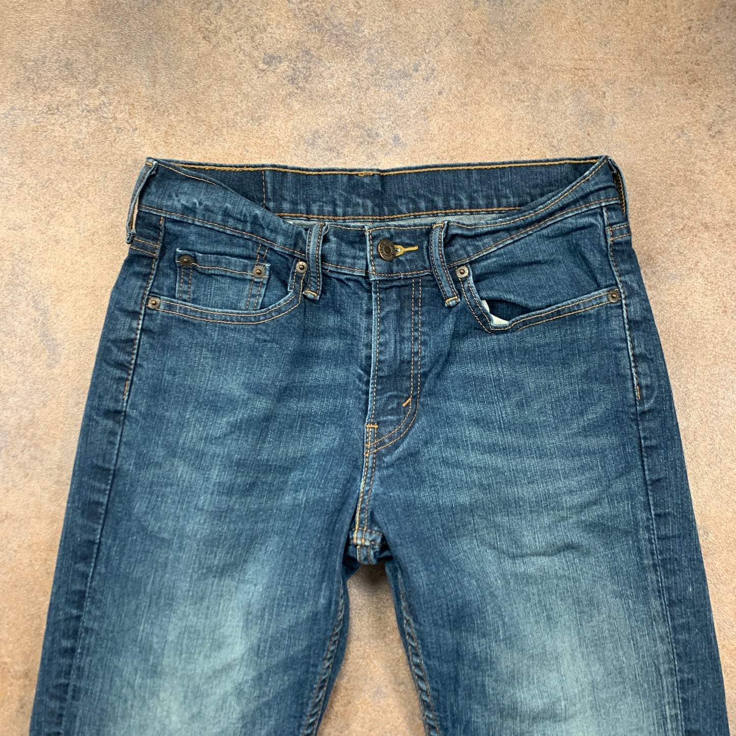LEVI'S 514 Jeans W29 L31 Mens Regular Fit Straight Blue