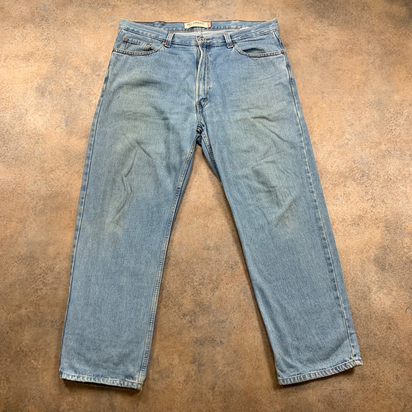 Vintage LEVI'S 550 Jeans W39 L30 Mens Relaxed Fit Straight Blue