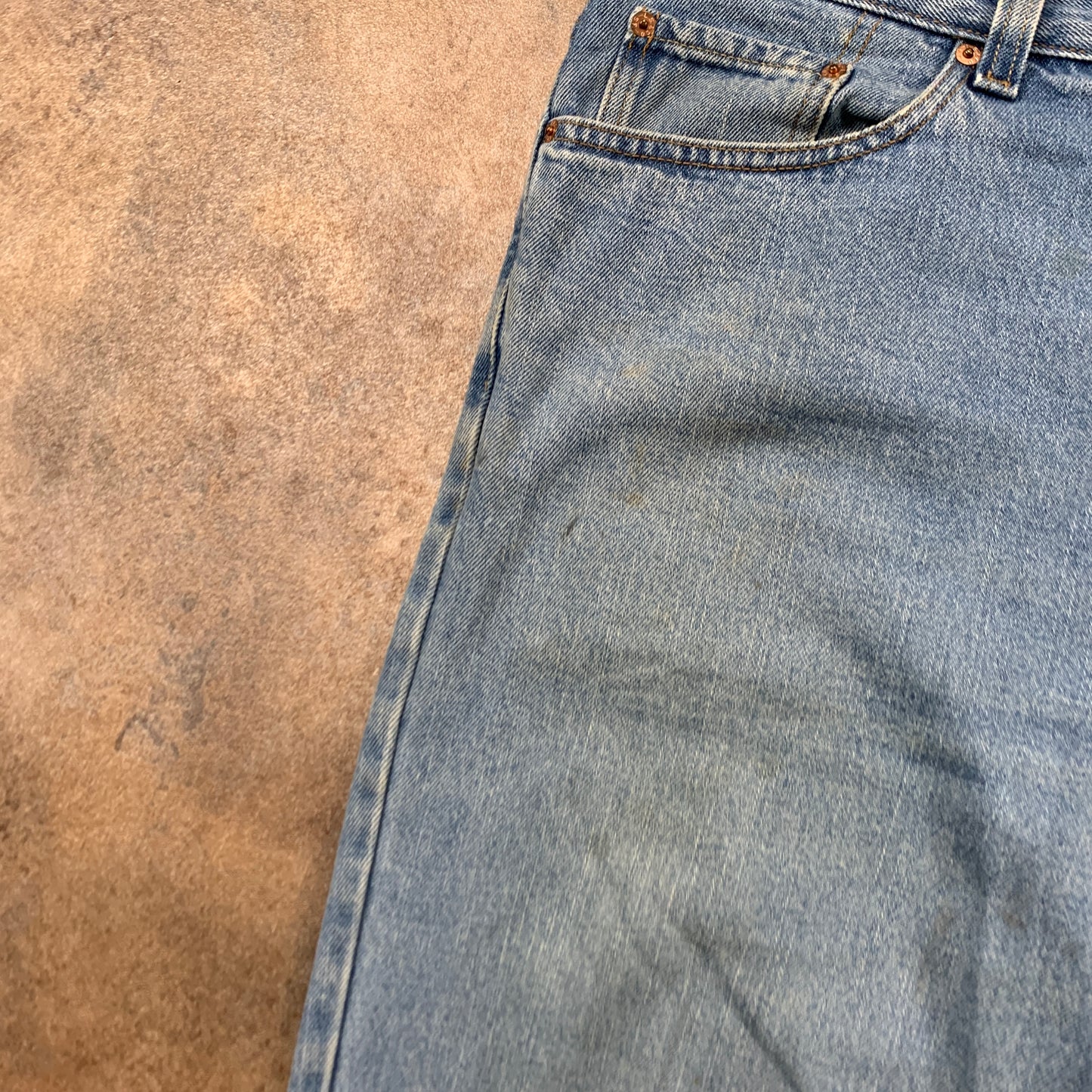 Vintage LEVI'S 550 Jeans W39 L30 Mens Relaxed Fit Straight Blue