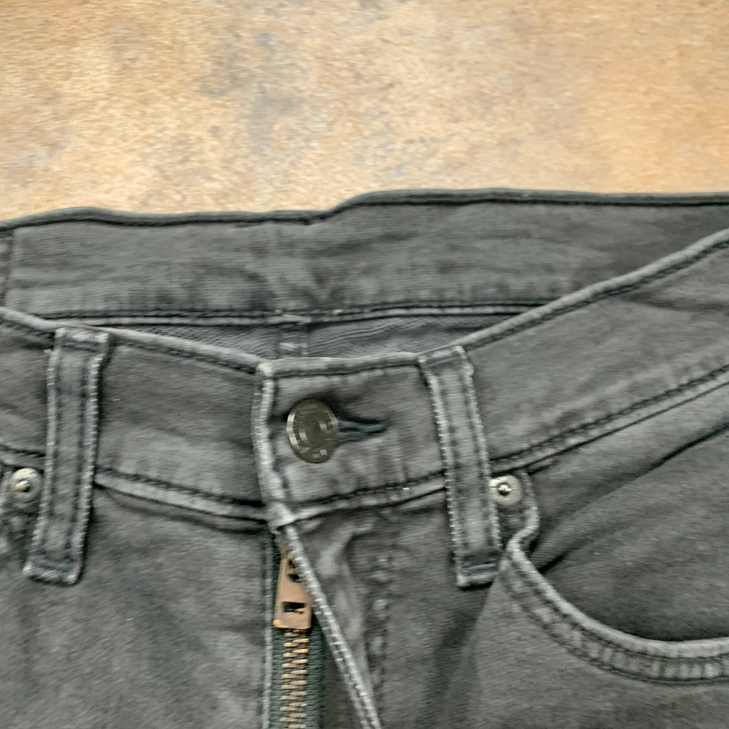 LEVI'S 65504 Jeans W30 L31 Mens Slim Fit Straight Grey