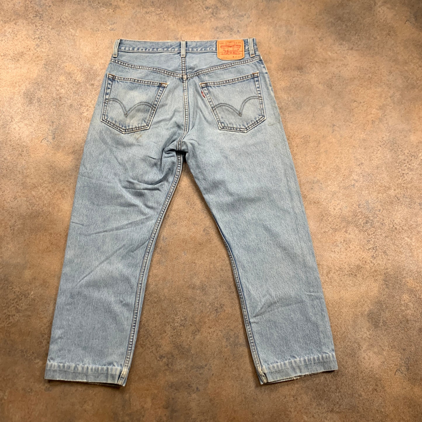 Vintage LEVI'S 505 Jeans W32 L27 Mens Regular Fit Straight Blue