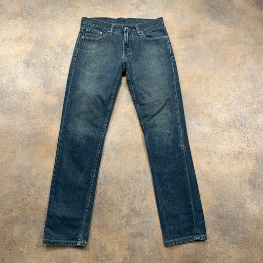 LEVI'S 511 Jeans W29 L31 Mens Slim Fit Blue