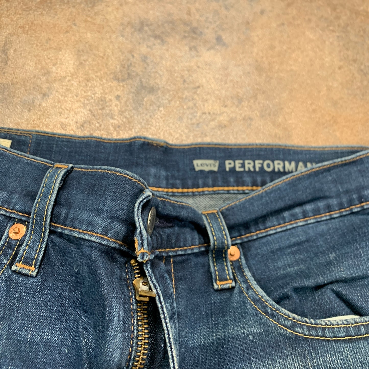 LEVI'S 512 Jeans W32 L30 Mens Slim Fit Tapered Blue