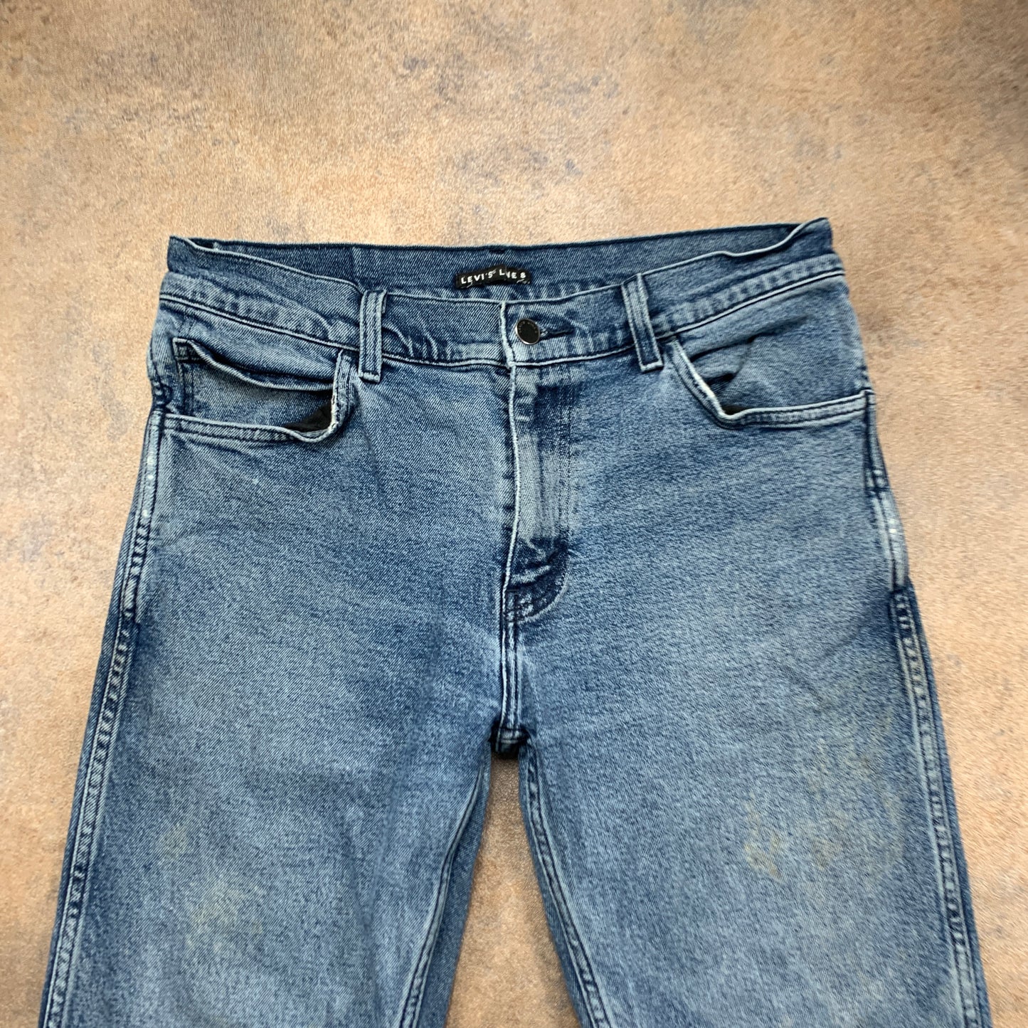 LEVI'S Line 8 Jeans W32 L32 Mens Skinny Fit Blue