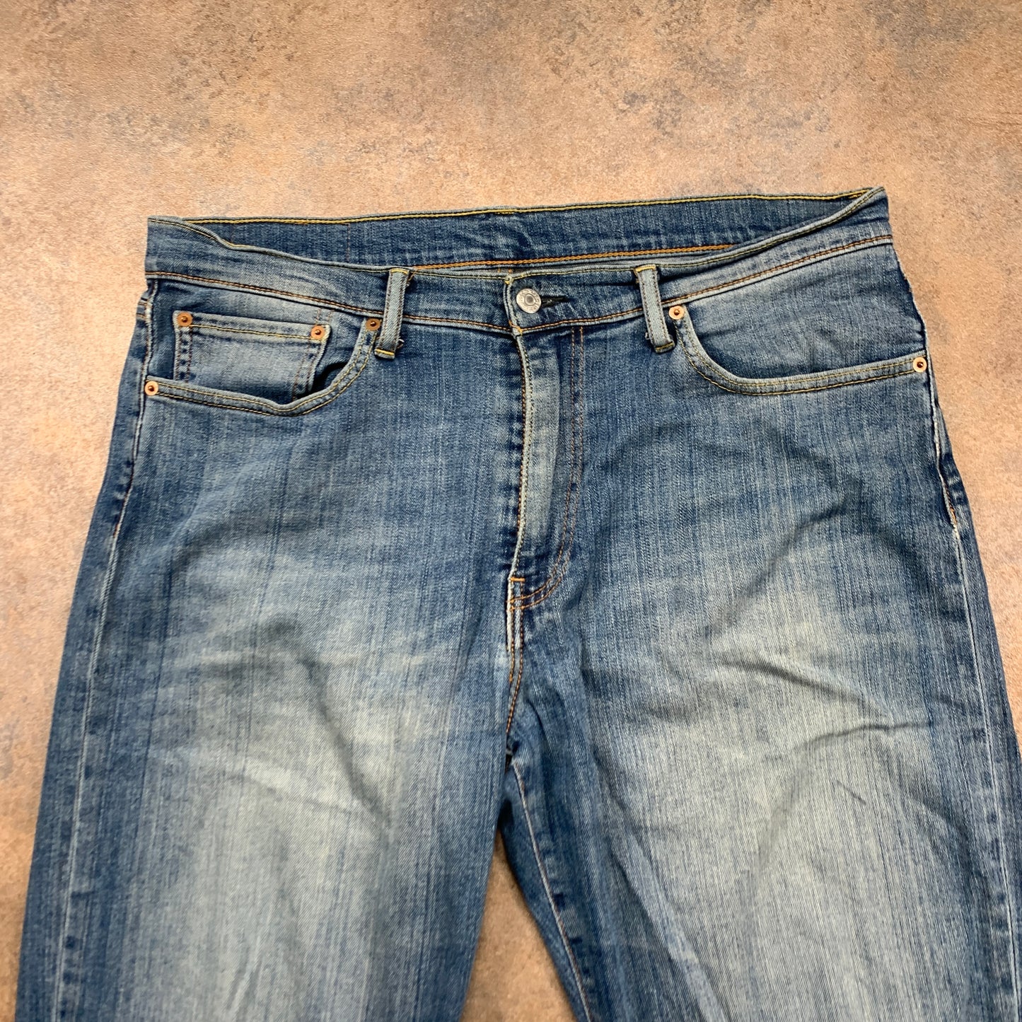 LEVI'S 751 Jeans W36 L30 Mens Relaxed Fit Straight Blue
