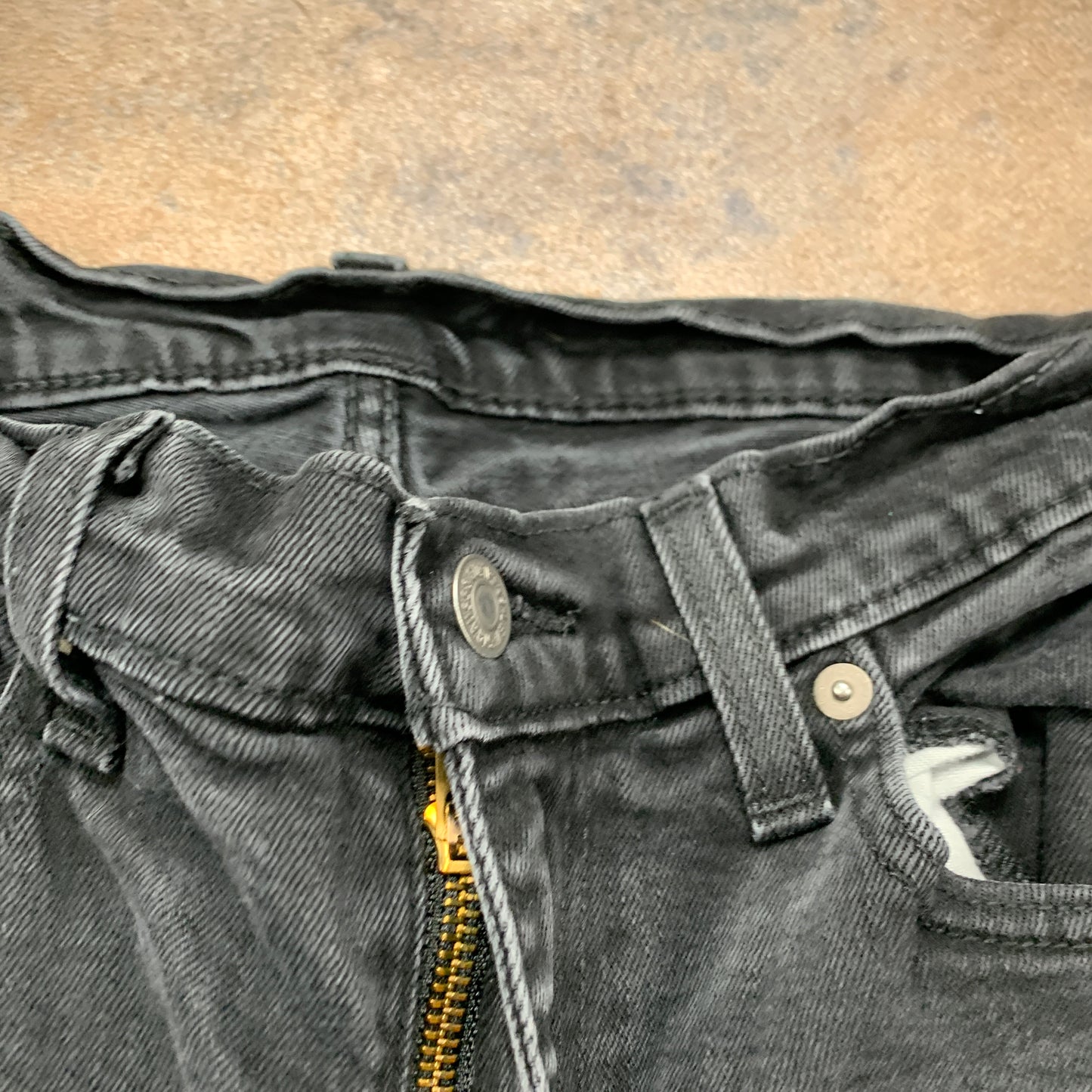 LEVI'S 514 Jeans W30 L31 Mens Regular Fit Straight Grey