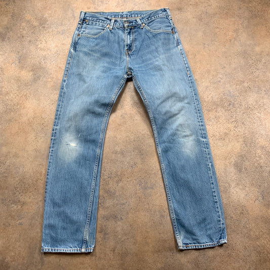 Vintage LEVI'S 504 Jeans W30 L29 Mens Regular Fit Straight Blue