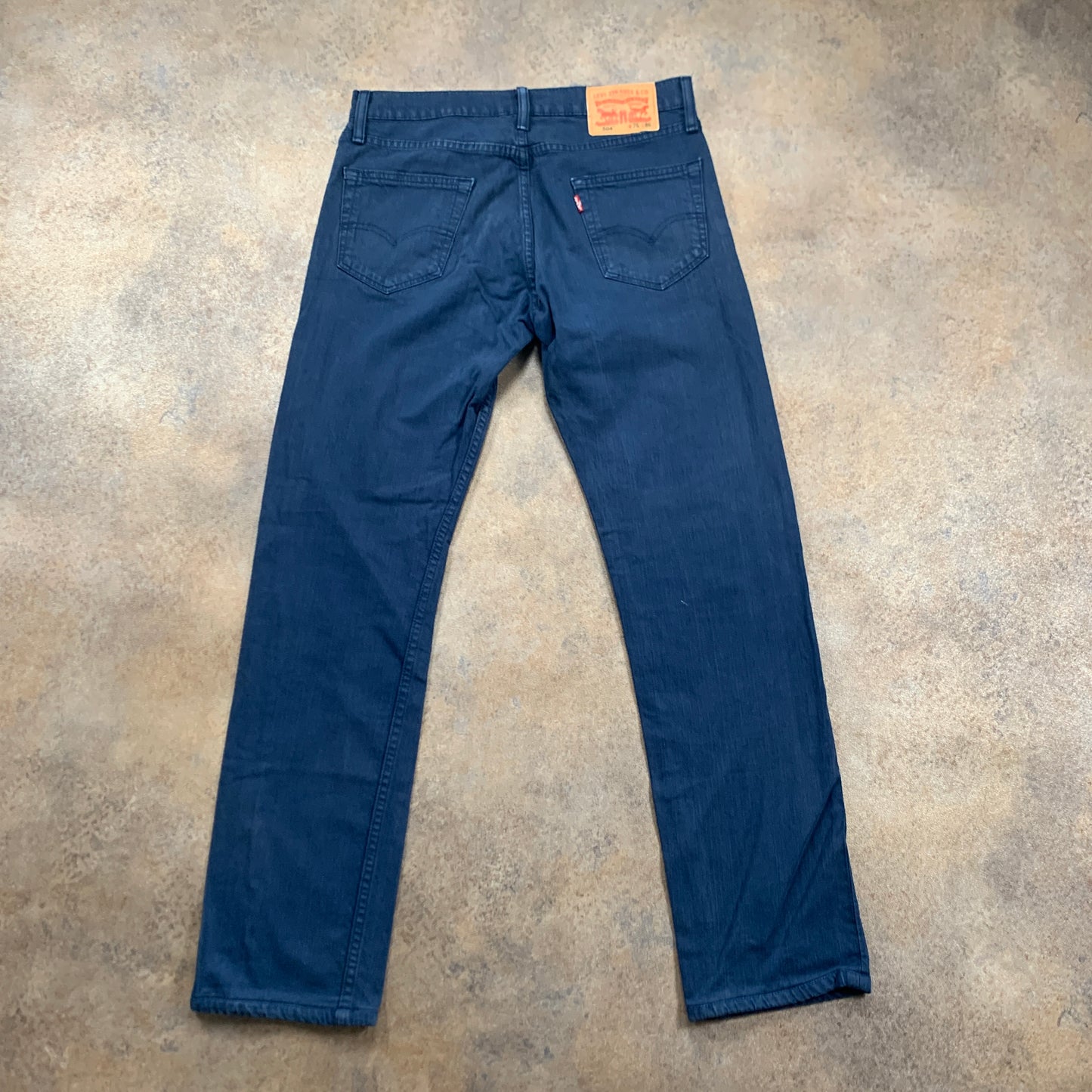 LEVI'S 504 Jeans W30 L31 Mens Regular Fit Straight Blue