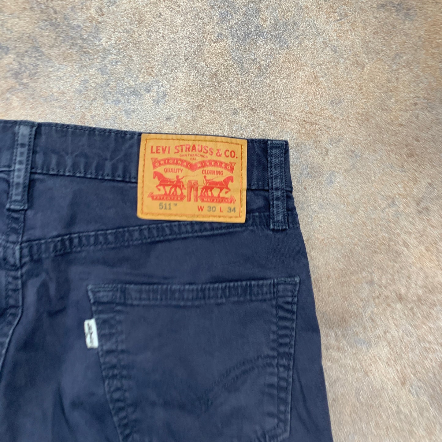 LEVI'S 511 Jeans W30 L28 Mens Slim Fit Blue