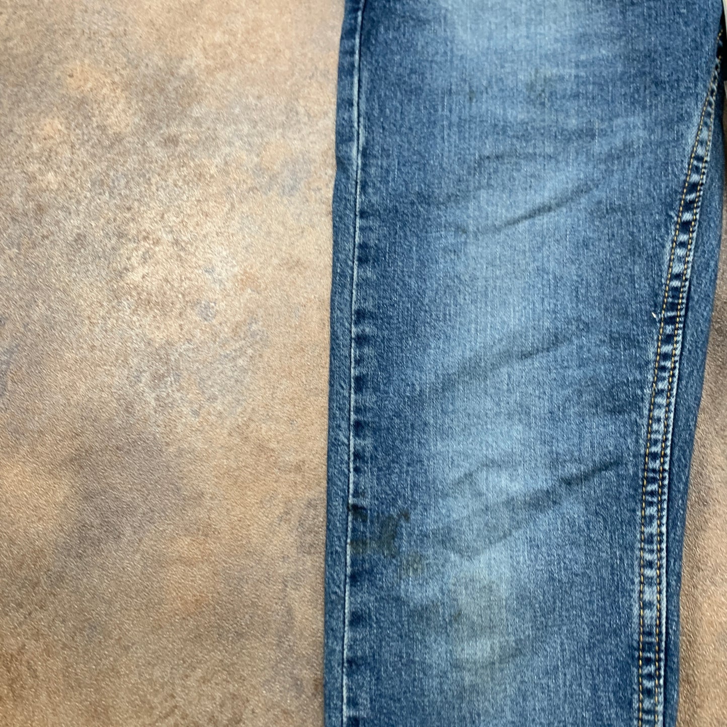 LEVI'S 519 Jeans W30 L30 Mens Skinny Fit Blue