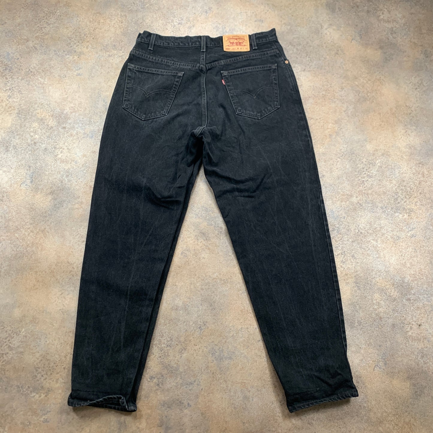 Vintage LEVI'S 560 Jeans W36 L32 Mens Relaxed Fit Tapered Grey 90s