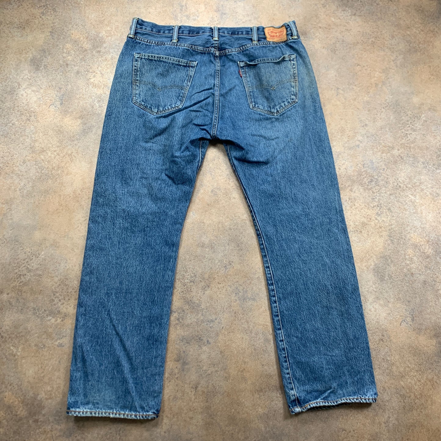 LEVI'S 501 Jeans W38 L31 Mens Regular Fit Straight Blue