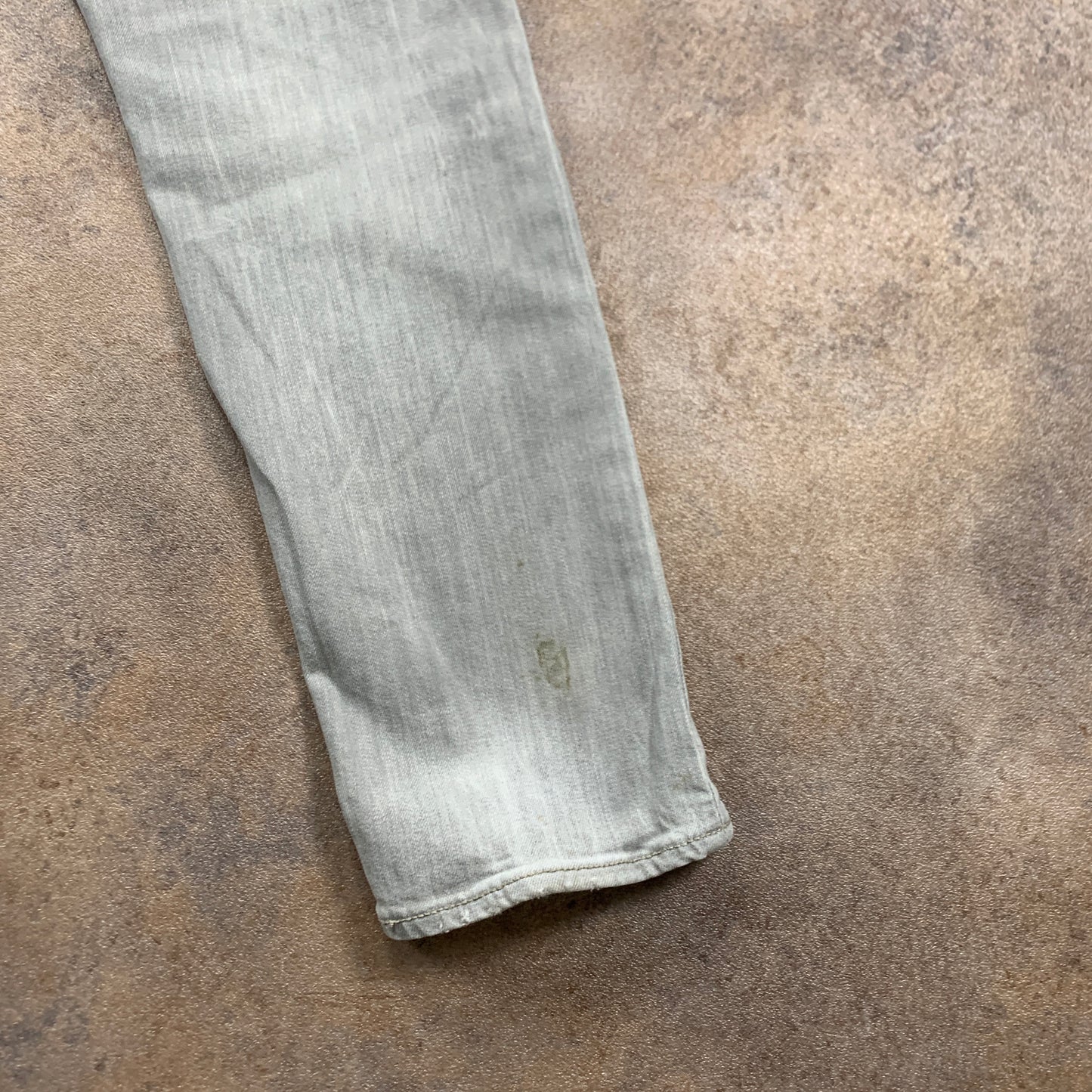 LEVI'S 508 Jeans W30 L29 Mens Slim Fit Straight Grey
