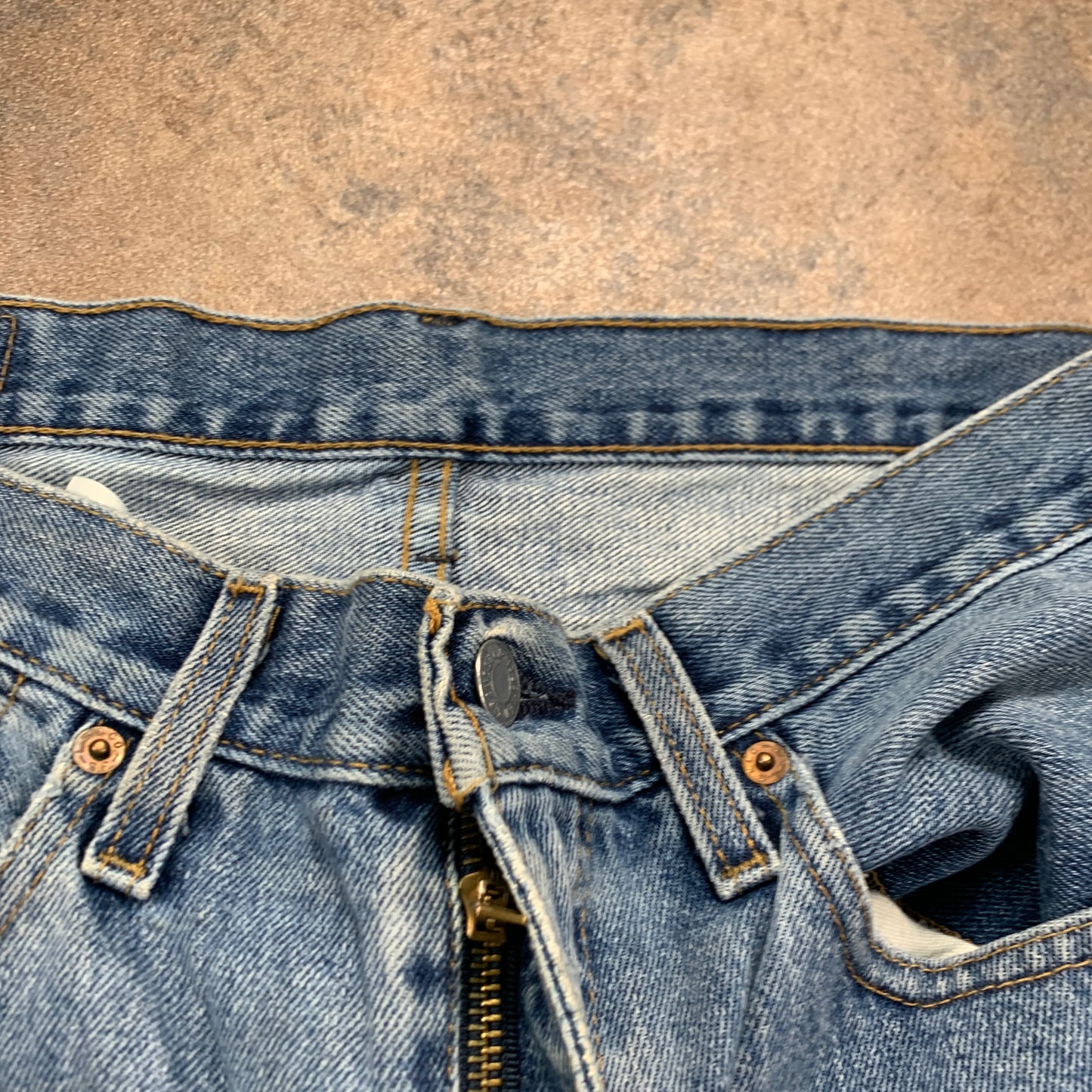 LEVI'S 516 Jeans W33 L29 Mens Regular Fit Straight Blue